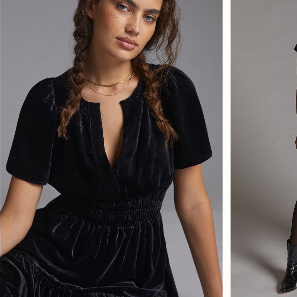 Maeve Somerset Velvet Mini